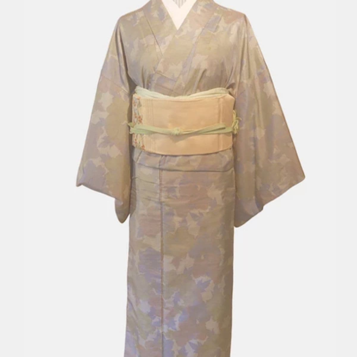 正絹銘仙大島調